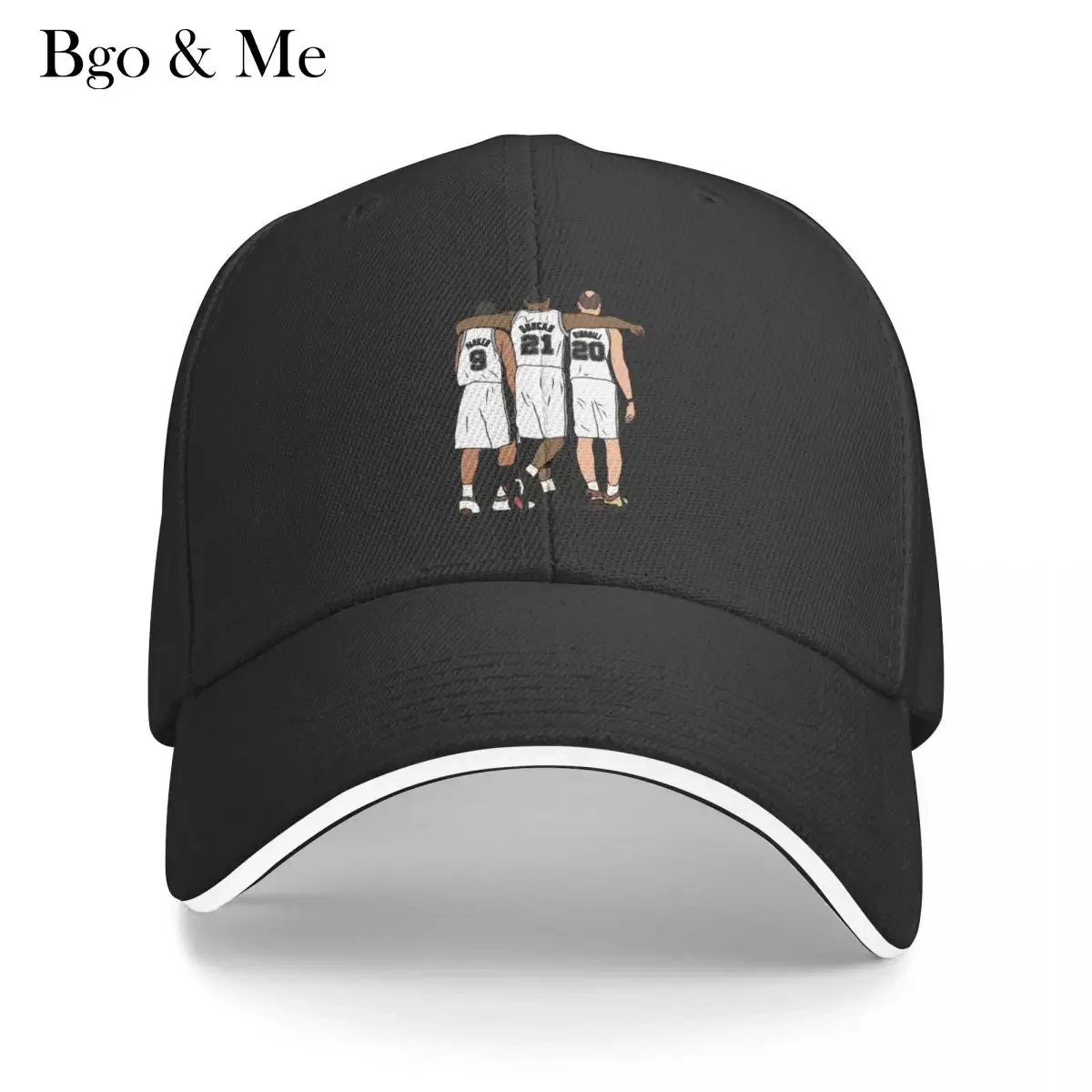 

2023 New Tony, Tim & Manu Baseball Cap New In Hat Big Size Hat Golf Hat Man Rave Baseball Cap Men Women's