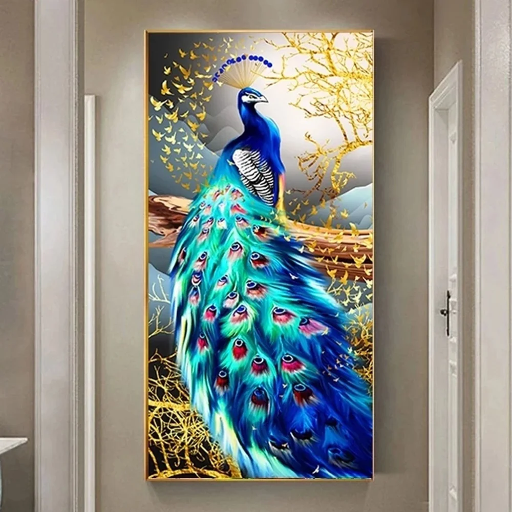 Huacan 5D Diamond Painting Cross Stitch Peacock Diamond Mosaic Embroidery Animals Picture Of Rhinestones Decorative Paintings
Huacan 5D Diamond Painting Cross Stitch Peacock Diamond Mosaic Embroidery Animals Picture Of Rhinestones Decorative Paintings