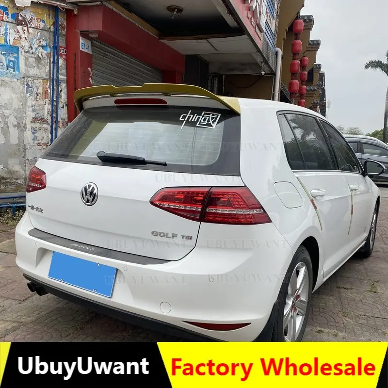MK7 Carbon Rear Trunk Roof Spoiler For Volkswagen VW Golf 7 7.5 Rline MK7 7.5 GTI R 2014 - 2020 Window Wings ABS 
MK7 Carbon Rear Trunk Roof Spoiler For Volkswagen VW Golf 7 7.5 Rline MK7 7.5 GTI R 2014 - 2020 Window Wings ABS