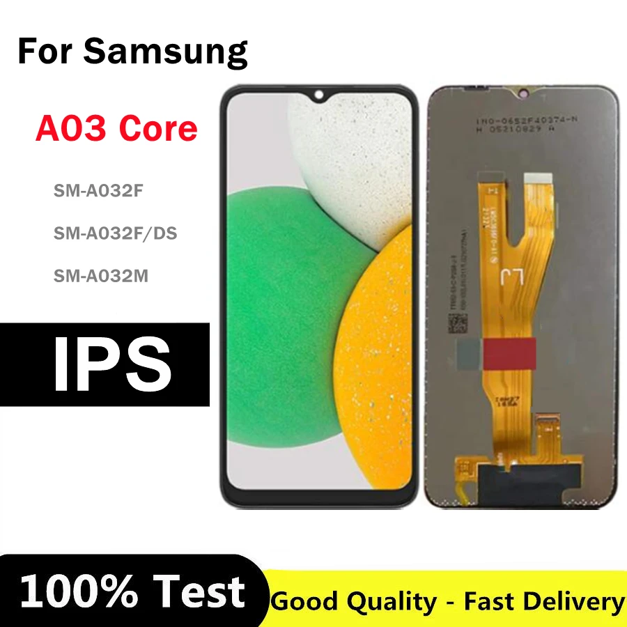 ЖК-дисплей 6,5 дюйма A032f для Samsung Galaxy A03 Core LCD SM-A032F SM-A032F/DS, панель дисплея, стекло, сенсорный экран, дигитайзер в сборе
ЖК-дисплей 6,5 дюйма A032f для Samsung Galaxy A03 Core LCD SM-A032F SM-A032F/DS, панель дисплея, стекло, сенсорный экран, дигитайзер в сборе