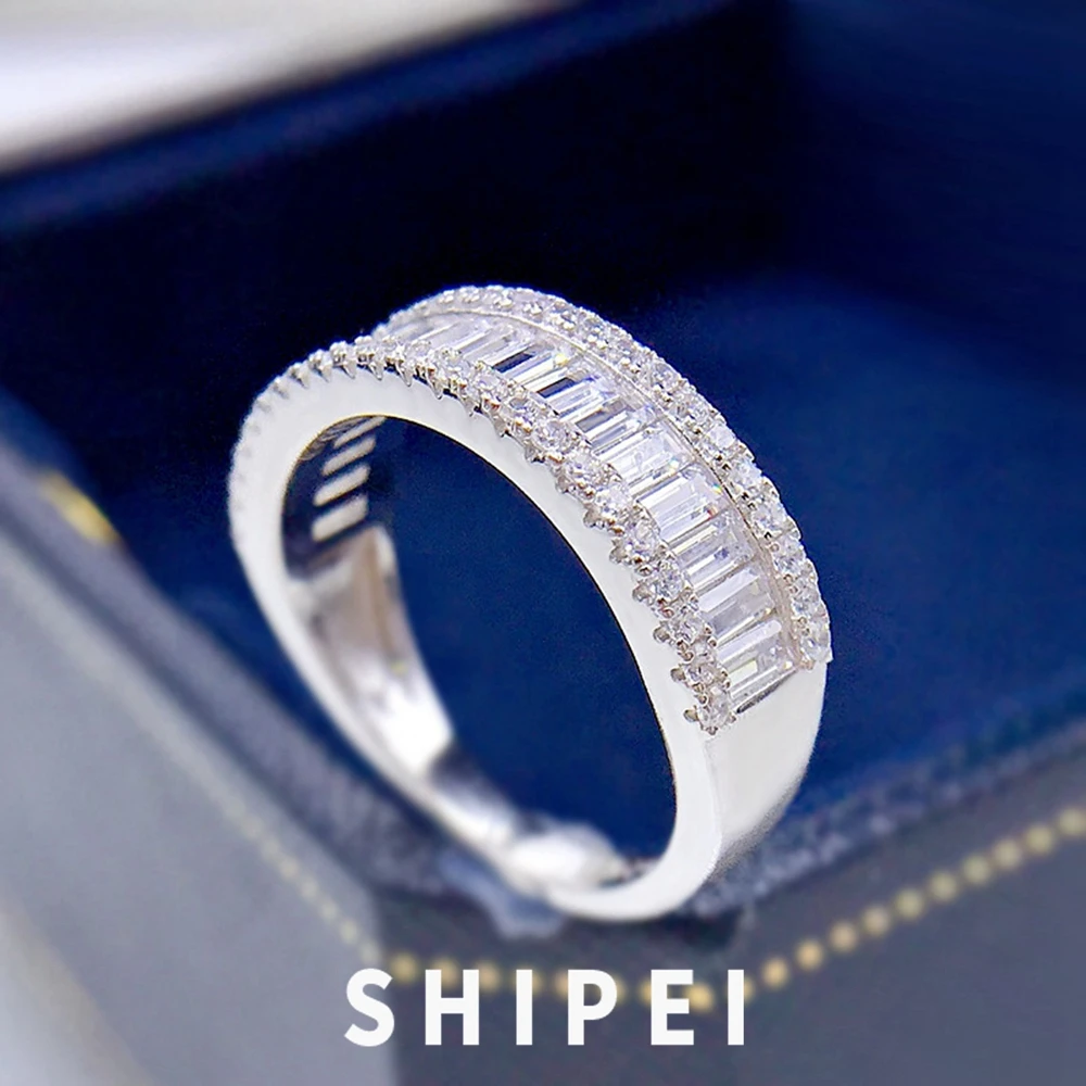 Шипай 100% 925 серебро, созданные синтетический драгоценный камень простой обручальные кольца, хорошее ювелирное изделие, подарок, оптом, Прям...
Шипай 100% 925 серебро, созданные синтетический драгоценный камень простой обручальные кольца, хорошее ювелирное изделие, подарок, оптом, Прям...