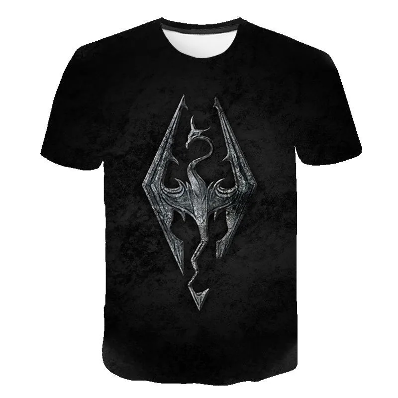 Футболка с 3D-принтом The Elder свитки V SKYRIM, модная мужская и женская футболка с круглым вырезом, футболки с коротким рукавом, уличная одежда в стиле хип-хоп, футболки, топы
Футболка с 3D-принтом The Elder свитки V SKYRIM, модная мужская и женская футболка с круглым вырезом, футболки с коротким рукавом, уличная одежда в стиле хип-хоп, футболки, топы