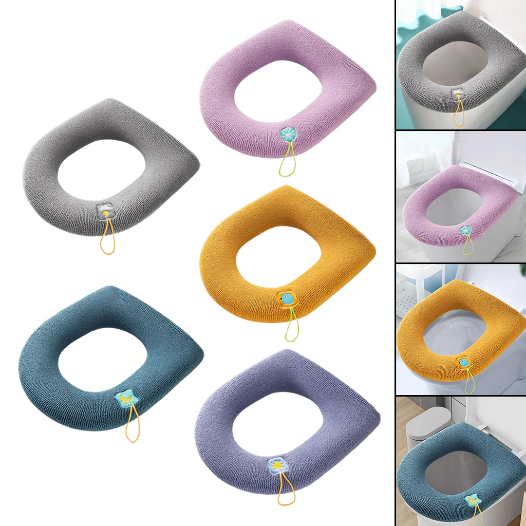 Universal Winter Warm Toilet Seat Cover Mat Plush Toilet Cushion with Handle Bathroom Accessories Warmer Closestool Mat
Universal Winter Warm Toilet Seat Cover Mat Plush Toilet Cushion with Handle Bathroom Accessories Warmer Closestool Mat