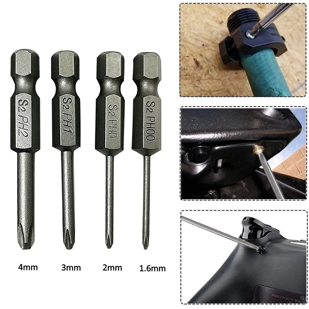 6.35mm Magnetic Screwdriver Hex Shank 50mm Cross Screwdriver Bits Anti Non-slip Impact Electric Driver Tools PH00 PH1 PH2
6.35mm Magnetic Screwdriver Hex Shank 50mm Cross Screwdriver Bits Anti Non-slip Impact Electric Driver Tools PH00 PH1 PH2