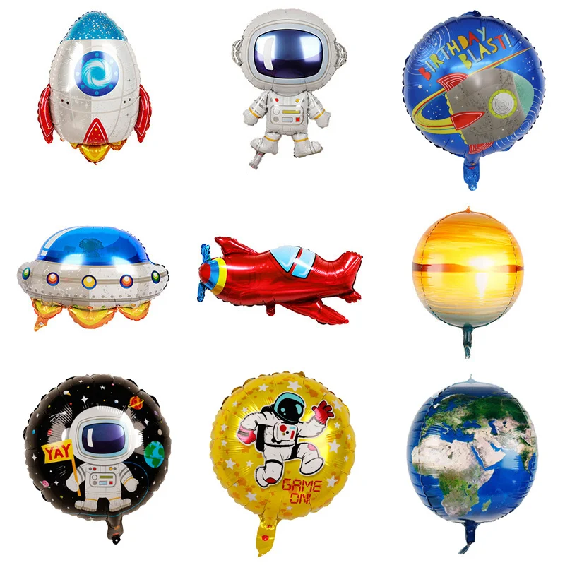 Children's toy rocket balloon astronaut balloon birthday party layout astronaut balloon three-dimensional earth model
Children's toy rocket balloon astronaut balloon birthday party layout astronaut balloon three-dimensional earth model