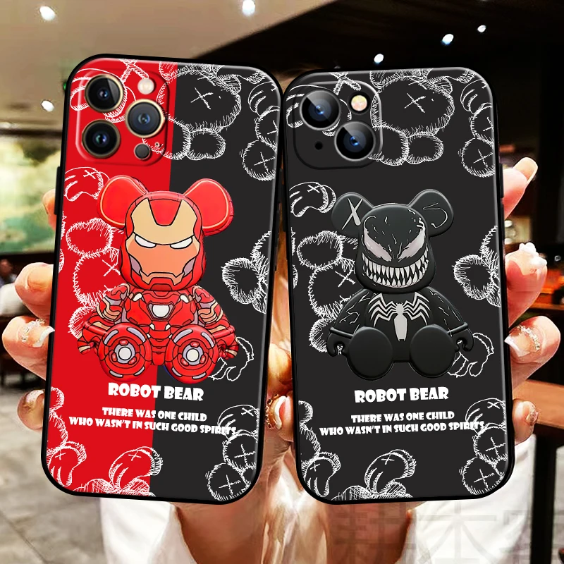 Marvel Venom Spiderman Cute Bear For Apple iPhone 13 12 11 Pro Max 13 12 Mini 5 5s 6 6S 7 8 Plus SE2020 X XR XS Max Phone Case
Marvel Venom Spiderman Cute Bear For Apple iPhone 13 12 11 Pro Max 13 12 Mini 5 5s 6 6S 7 8 Plus SE2020 X XR XS Max Phone Case