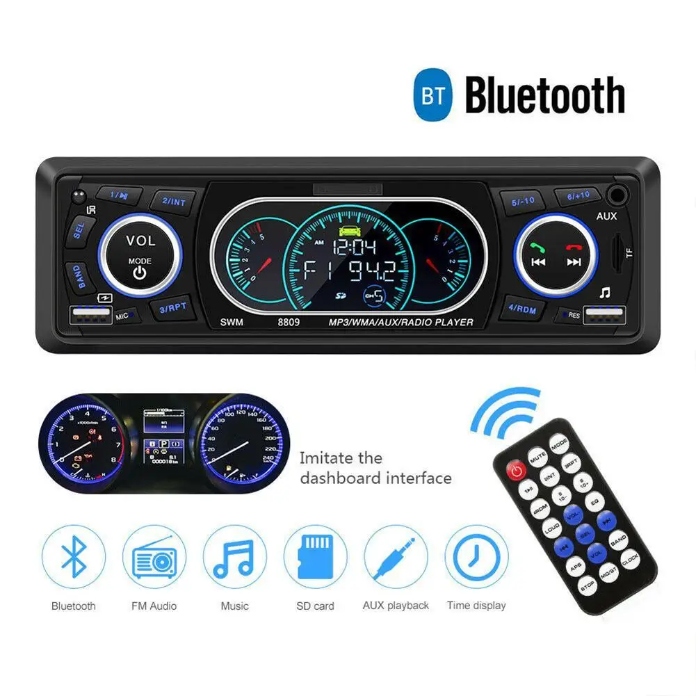 Car Radio Mp3 Player Bluetooth-compatible Hands-Free Card U Disk Integrated Usb Aux In Audio Radio
Car Radio Mp3 Player Bluetooth-compatible Hands-Free Card U Disk Integrated Usb Aux In Audio Radio