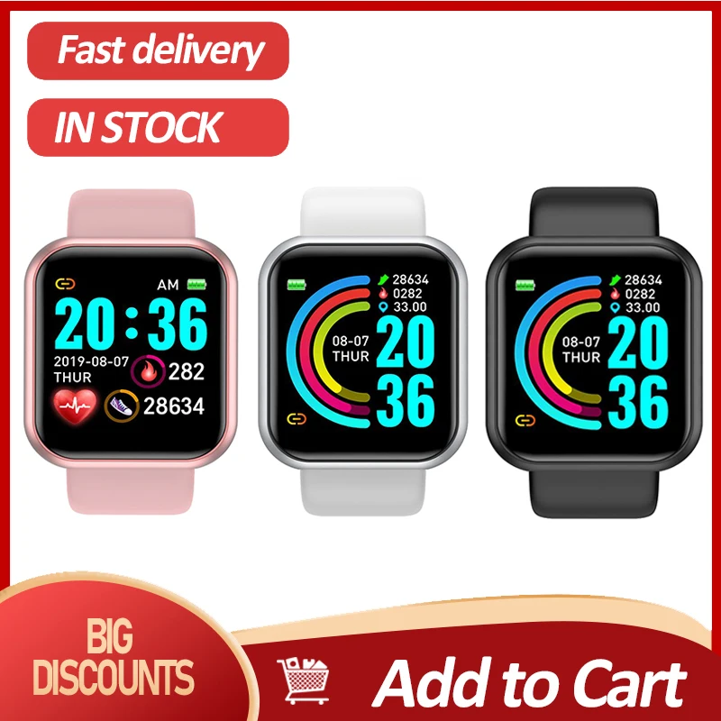 Connected Watch Kids Sport Bracelet Activity Running Color Screen Tracker Heart Rate for Children Men Women Digital Smart Watch
Connected Watch Kids Sport Bracelet Activity Running Color Screen Tracker Heart Rate for Children Men Women Digital Smart Watch