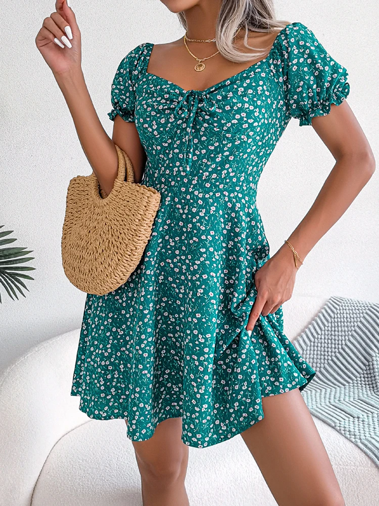 Elegant Dresses for Women Midi Formal Party Evening Graduation Summer Korean Fashion Vintage Beach Floral Home Birthday Dress
Elegant Dresses for Women Midi Formal Party Evening Graduation Summer Korean Fashion Vintage Beach Floral Home Birthday Dress