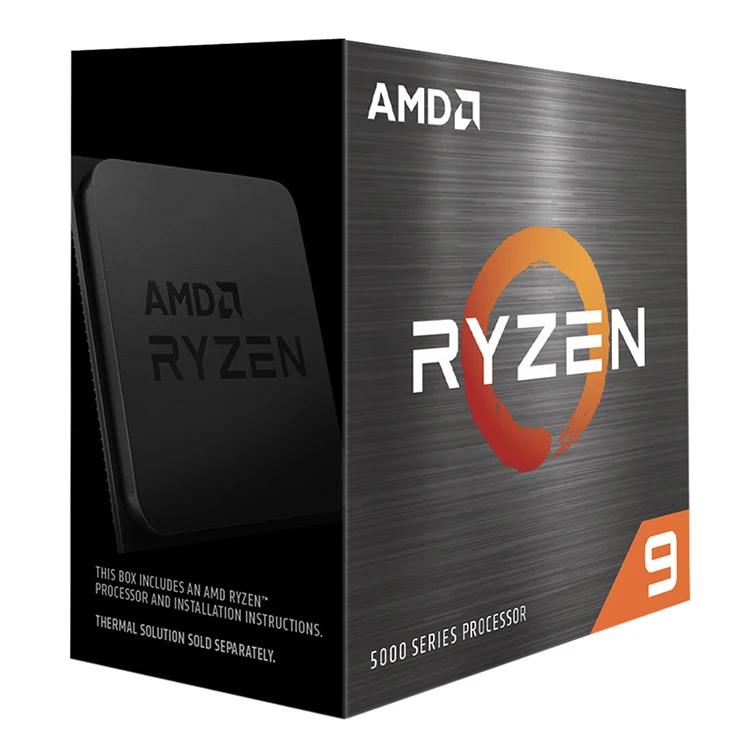 

AMD Ryzen 9 5900X with Socket AM4 3700 Frequency Radeon Vega Graphics Processor Support AM4 Motherboard