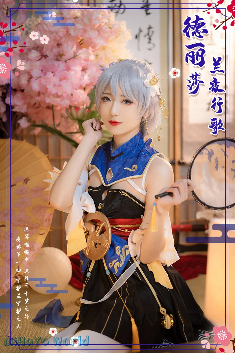 MiHoYo Honkai Impact 3rd Theresa Apocalypse Косплей Лолита милый костюм Небесный гимн Униформа комикс с фотографией
MiHoYo Honkai Impact 3rd Theresa Apocalypse Косплей Лолита милый костюм Небесный гимн Униформа комикс с фотографией