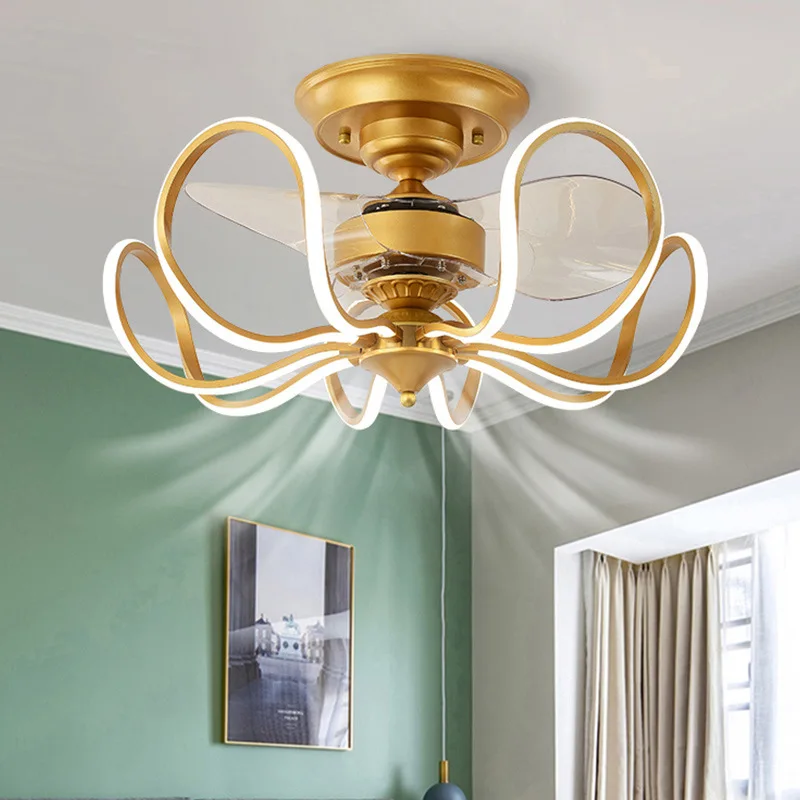 Pendant Lights Led Ceiling Fan Lamp Chandelier Art luxury invisible home dining bedroom living room simple electric
Pendant Lights Led Ceiling Fan Lamp Chandelier Art luxury invisible home dining bedroom living room simple electric