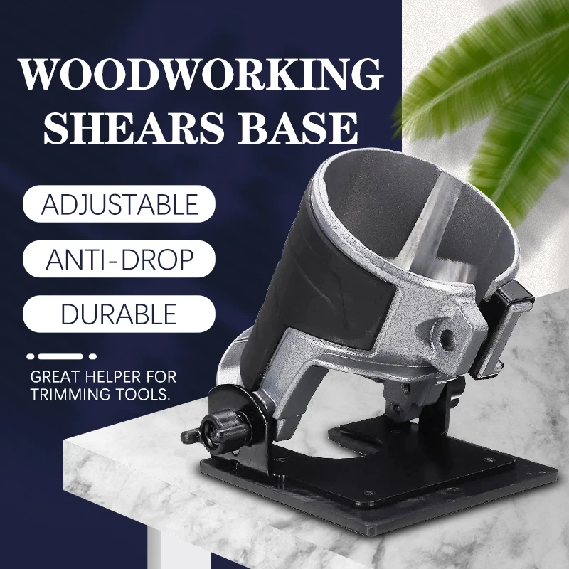 Aluminum Alloy Trimmer Base Board Shield for Woodworking Electric Trimmer Suitable for Makita Wood Carving Machine Router
Aluminum Alloy Trimmer Base Board Shield for Woodworking Electric Trimmer Suitable for Makita Wood Carving Machine Router
