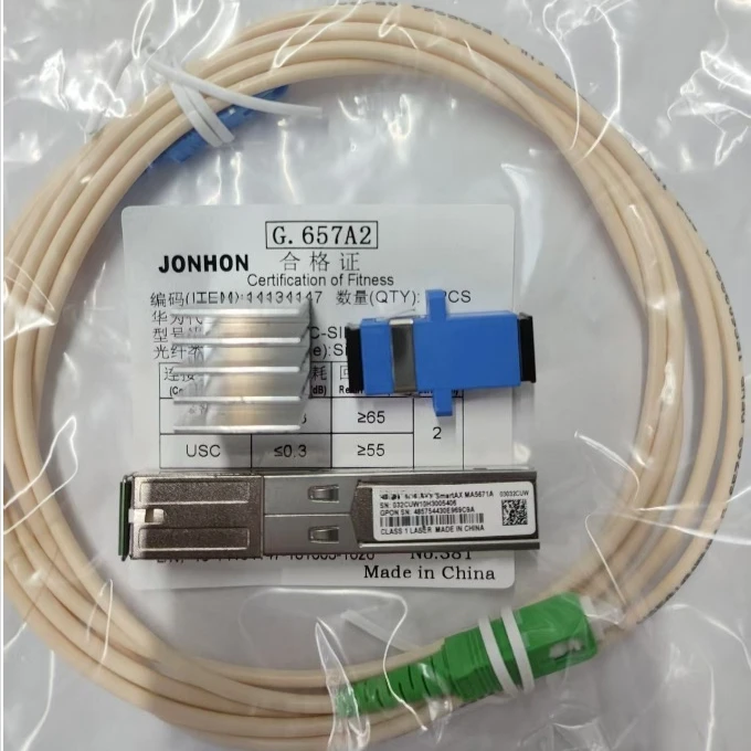 G-010S-A MA5671A Оптический модуль Cat Stick 2.5G GPON Protocol SFP
G-010S-A MA5671A Оптический модуль Cat Stick 2.5G GPON Protocol SFP