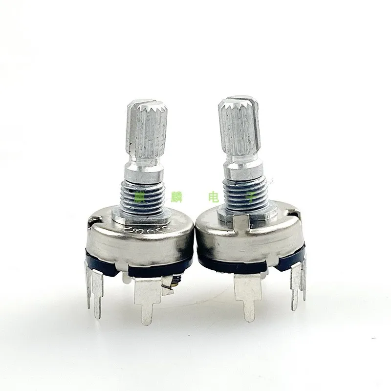 2 Piece RV17 Type Vertical With Rotary Switch Potentiometer B500Ω 5-Pins Volume Speed Regulation Handle Length 18mm
2 Piece RV17 Type Vertical With Rotary Switch Potentiometer B500Ω 5-Pins Volume Speed Regulation Handle Length 18mm