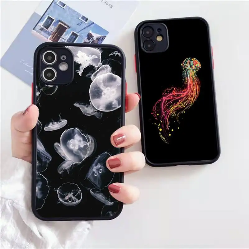 Jellyfish cute animal Phone Case matte transparent For iphone 7 8 11 12 13 plus mini x xs xr pro max cover
Jellyfish cute animal Phone Case matte transparent For iphone 7 8 11 12 13 plus mini x xs xr pro max cover
