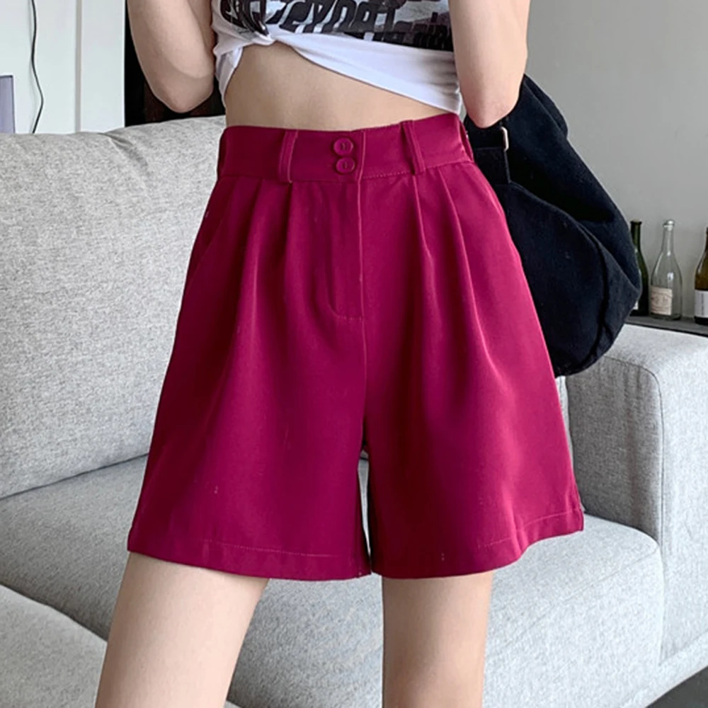 Loose Wide Leg Shorts Women Green High Waist Korean Style Straight Black Female Shorts 2022 Summer Streetwear Cargo Short Pants
Loose Wide Leg Shorts Women Green High Waist Korean Style Straight Black Female Shorts 2022 Summer Streetwear Cargo Short Pants