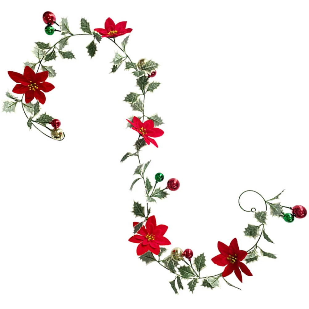 Garland Christmas Hanging Artificial Rattanoutdoor Flower Leaf Vine Poinsettia Bedroom Tree Ornaments Wall Xmas Flowers Garden
Garland Christmas Hanging Artificial Rattanoutdoor Flower Leaf Vine Poinsettia Bedroom Tree Ornaments Wall Xmas Flowers Garden