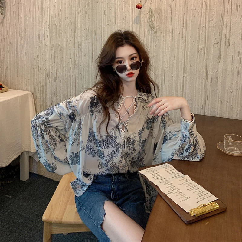 ILARES Blouse Korean Fashion Woman Blouses 2022 Tops Female Clothing Long Sleeve Top Elegant and Vintage Women's Blouses Shirts
ILARES Blouse Korean Fashion Woman Blouses 2022 Tops Female Clothing Long Sleeve Top Elegant and Vintage Women's Blouses Shirts
