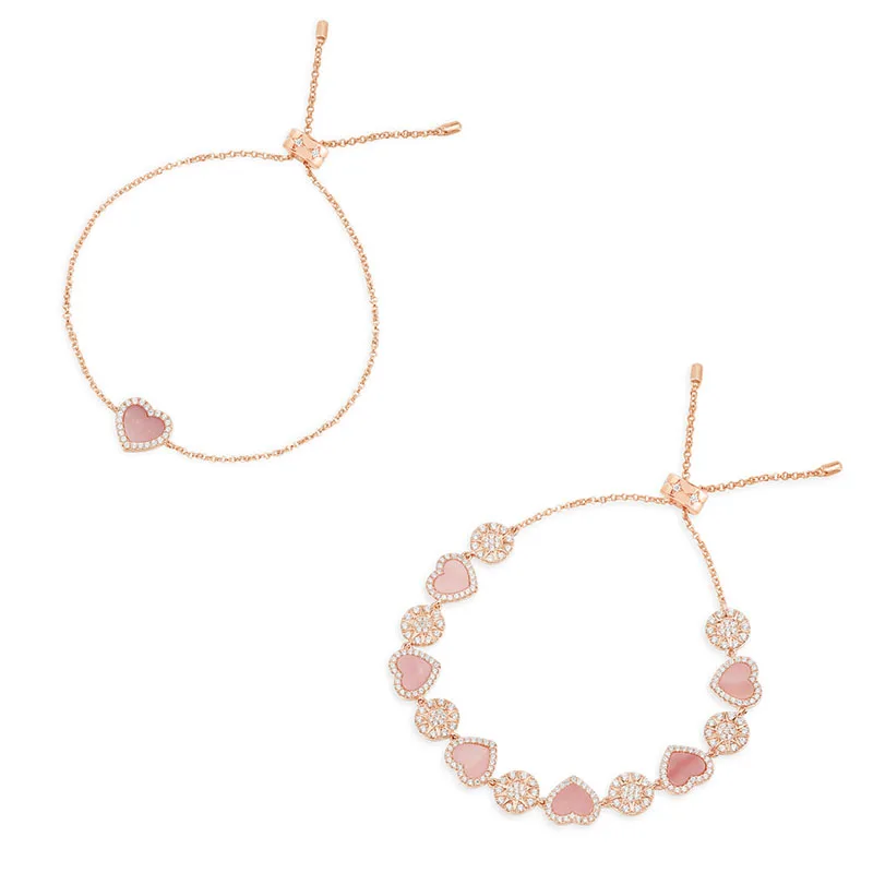 LIDU High Quality 925 Sterling Silver 2022 Valentine's Day New Pink Multiple Love Bracelet Temperament Versatile Monaco Jewelry
LIDU High Quality 925 Sterling Silver 2022 Valentine's Day New Pink Multiple Love Bracelet Temperament Versatile Monaco Jewelry