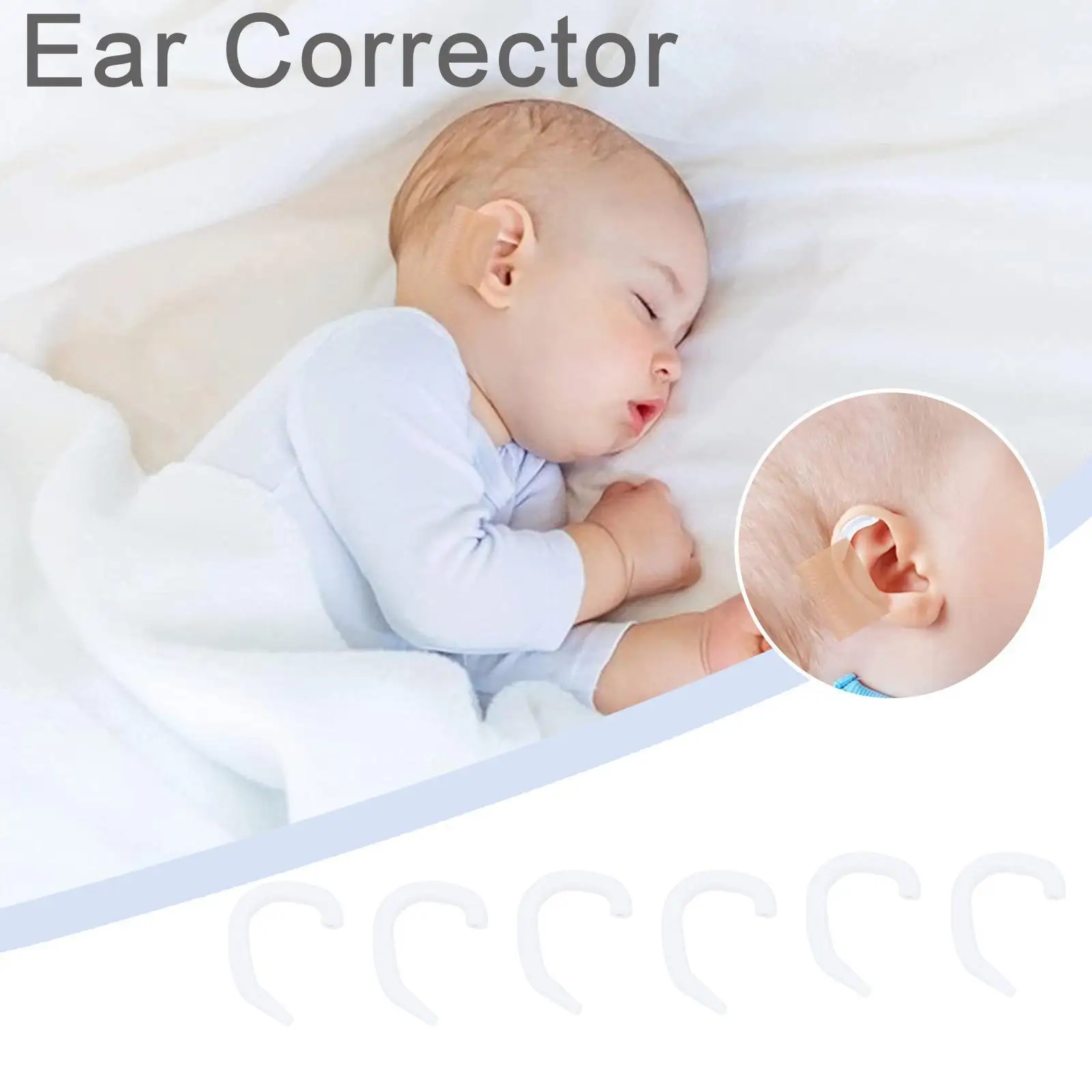 10pcs Baby Auricle Support External Auricle Corrector Accessories Corrector Ear Health Body Silicone Care Protruding Tools C2J8
10pcs Baby Auricle Support External Auricle Corrector Accessories Corrector Ear Health Body Silicone Care Protruding Tools C2J8