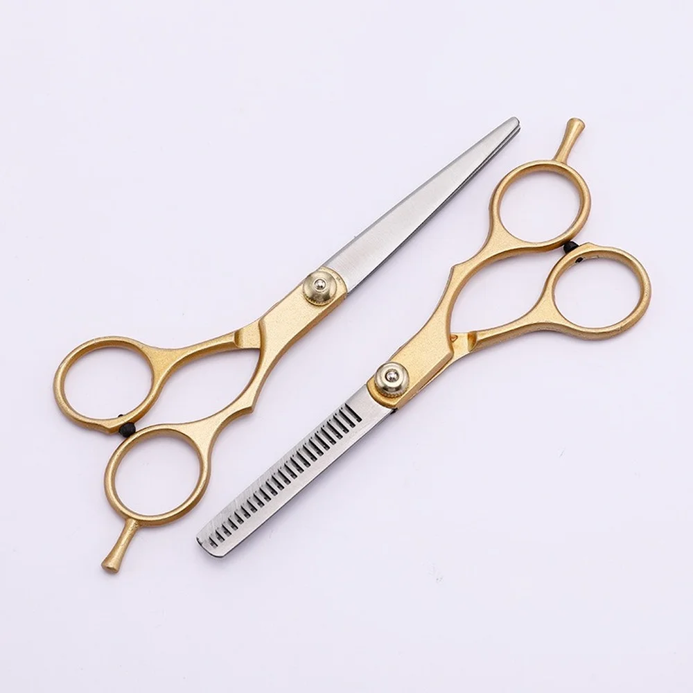 Golden Professional 6.0 Inch Stainless Steel Barber Hair Cutting Thinning Scissor Shears Hairdressing Set
Golden Professional 6.0 Inch Stainless Steel Barber Hair Cutting Thinning Scissor Shears Hairdressing Set