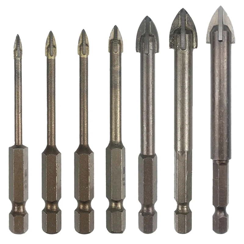 Tile Drill Bit Concrete Cement Drill Bit Multi-Function Punch Hole Opener Four-Edged Triangular Drill Bit Set Carbide
Tile Drill Bit Concrete Cement Drill Bit Multi-Function Punch Hole Opener Four-Edged Triangular Drill Bit Set Carbide