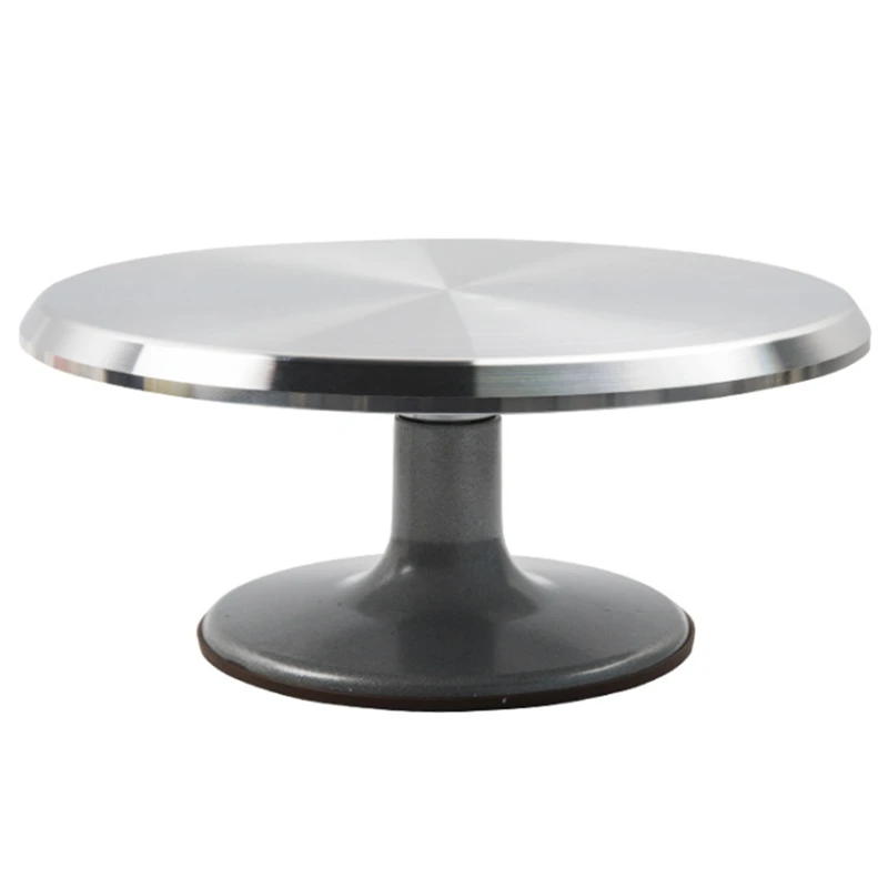 Aluminium Alloy Revolving Cake Stand 12 Inch Rotating Cake Turntable For Cake, Cupcake Decorating Supplies Bake Tool
Aluminium Alloy Revolving Cake Stand 12 Inch Rotating Cake Turntable For Cake, Cupcake Decorating Supplies Bake Tool