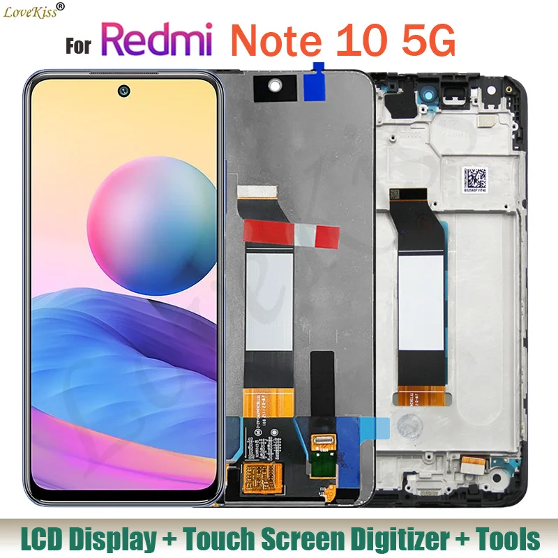 ЖК-дисплей для Xiaomi Redmi Note 10 5G M2103K19G M2103K19C, ЖК-дисплей, сенсорный экран, дигитайзер, передняя панель, датчик, рамка, детали в сборе
ЖК-дисплей для Xiaomi Redmi Note 10 5G M2103K19G M2103K19C, ЖК-дисплей, сенсорный экран, дигитайзер, передняя панель, датчик, рамка, детали в сборе