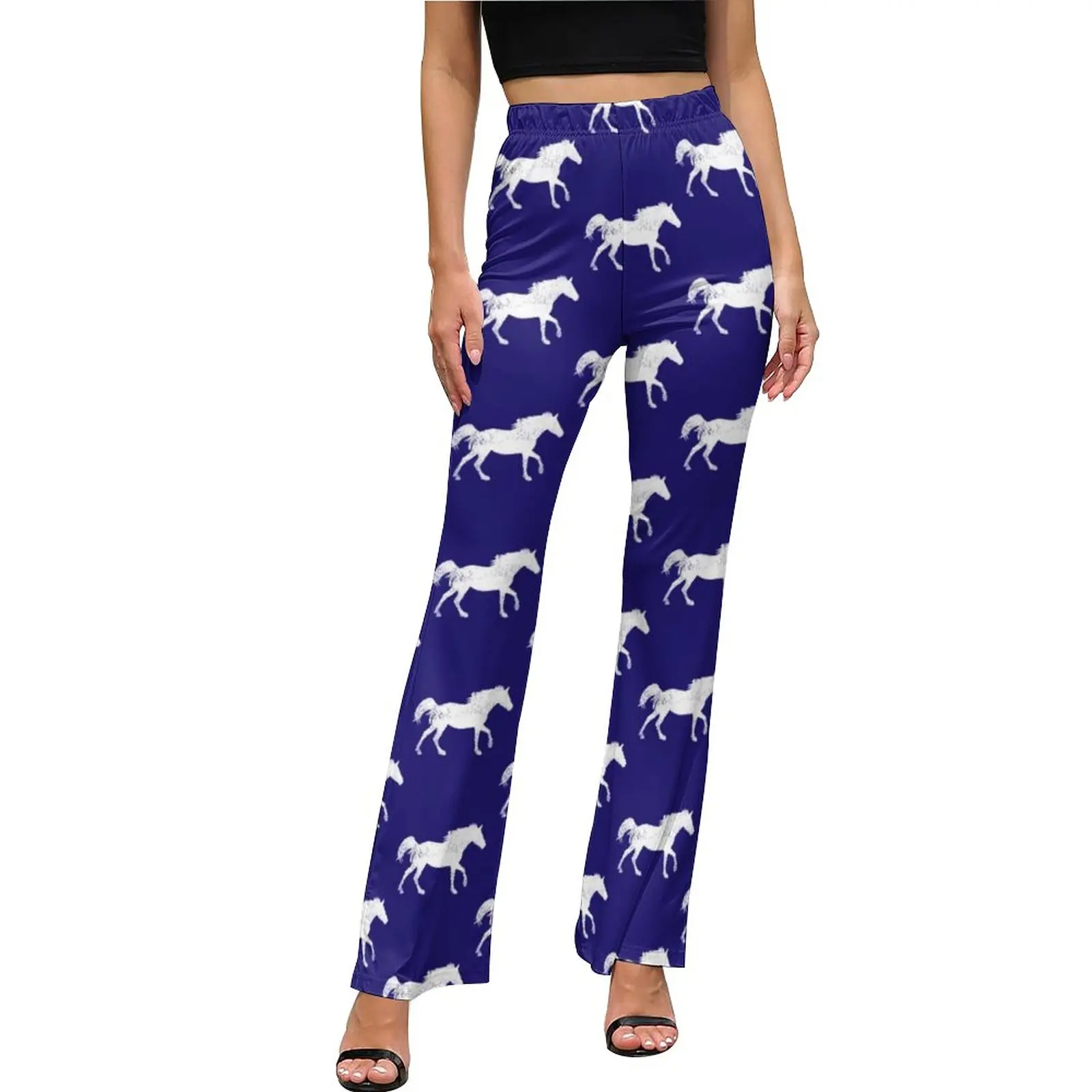 Galloping Horse Pants Running Horses Print Elastic Waist Sexy Flare Trousers Spring Pattern Aesthetic Pants Birthday Gift
Galloping Horse Pants Running Horses Print Elastic Waist Sexy Flare Trousers Spring Pattern Aesthetic Pants Birthday Gift