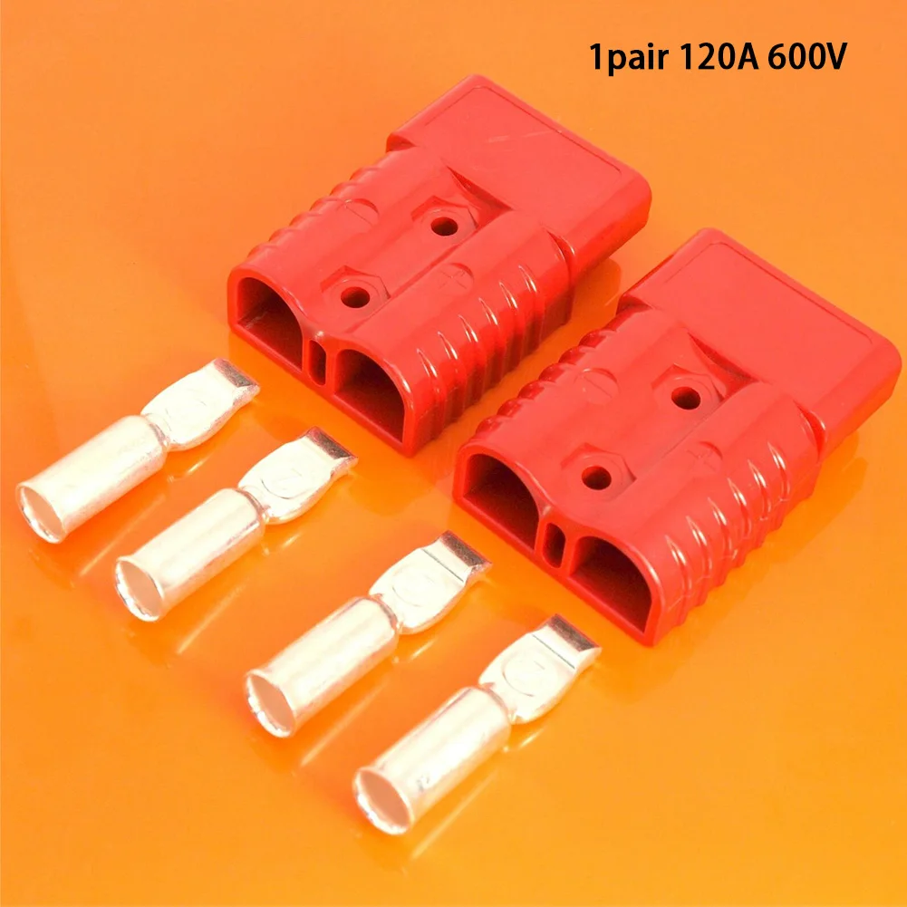 1 Pair Forklift Connector Plug Trailer Battery Power Quick Connector 120A/50A Charging Plug Kit Shells And Connection Teminals
1 Pair Forklift Connector Plug Trailer Battery Power Quick Connector 120A/50A Charging Plug Kit Shells And Connection Teminals
