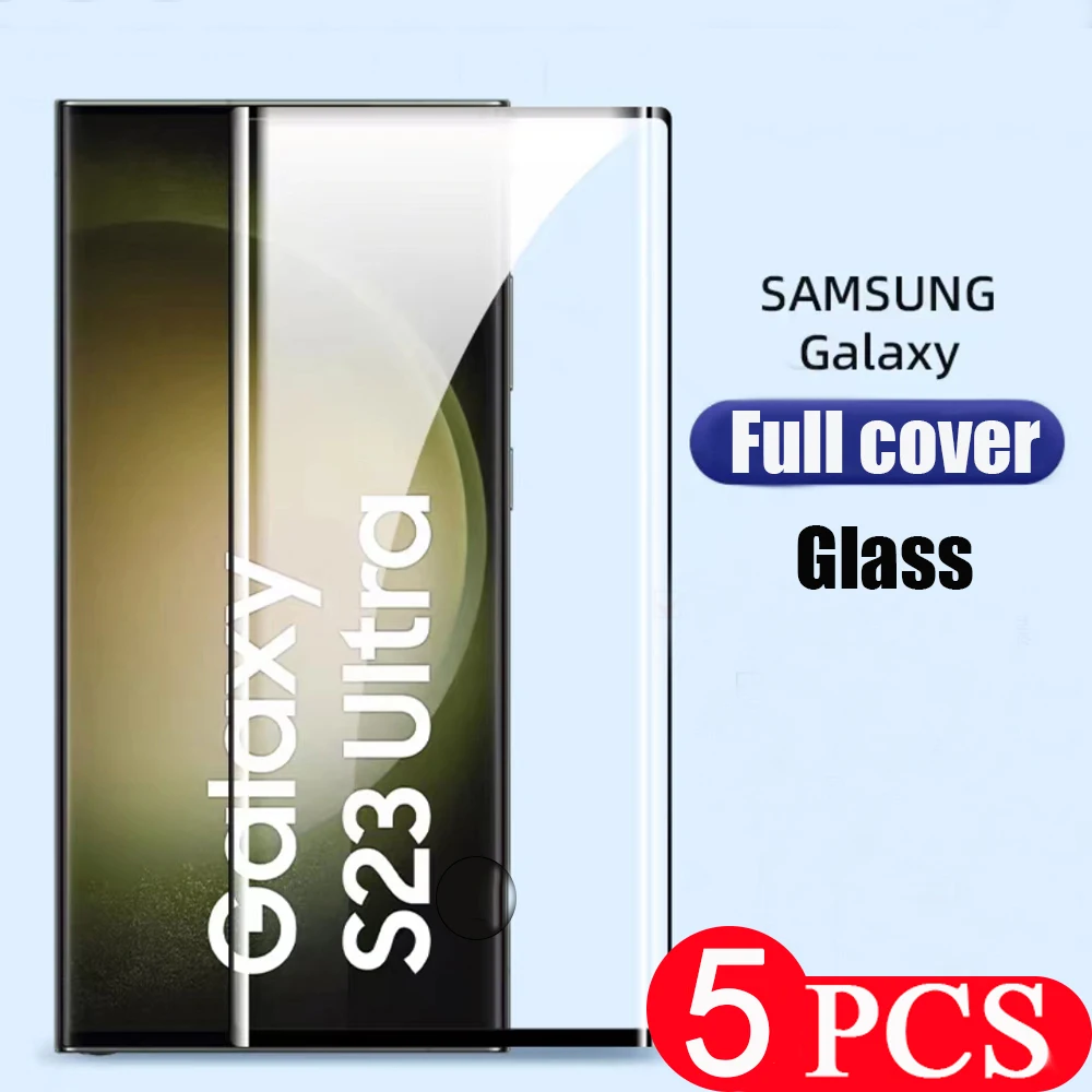 5Pcs full cover protective film For Samsung Galaxy S21 S22 S23 Ultra S20 FE S10 plus lite S10E Tempered glass screen protector
5Pcs full cover protective film For Samsung Galaxy S21 S22 S23 Ultra S20 FE S10 plus lite S10E Tempered glass screen protector