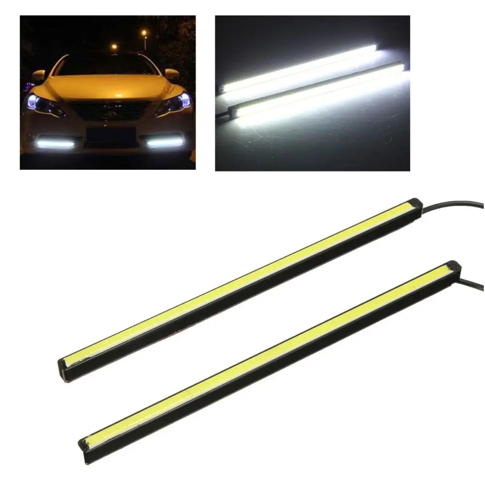 Scolour 2x 20cm 12V Car DRL Fog Strip Daytime Running Bright COB White Lights Waterproof wholesale
Scolour 2x 20cm 12V Car DRL Fog Strip Daytime Running Bright COB White Lights Waterproof wholesale