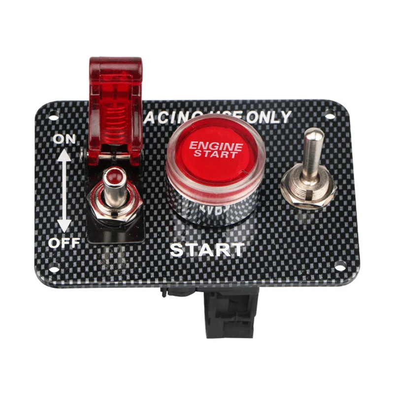 12V Car Modification Led one-buttonStart Power Button Switch Ignition Racing Ignition Switch three-in-one Combination Switch
12V Car Modification Led one-buttonStart Power Button Switch Ignition Racing Ignition Switch three-in-one Combination Switch