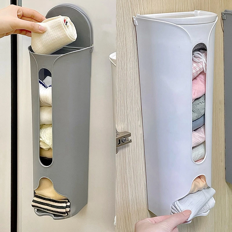 Closet Wall Hanging Underwear Organizer Socks Storage Rack Home Wall Mount Panties Storage Holder Garbage Plastic Bag Dispenser
Closet Wall Hanging Underwear Organizer Socks Storage Rack Home Wall Mount Panties Storage Holder Garbage Plastic Bag Dispenser