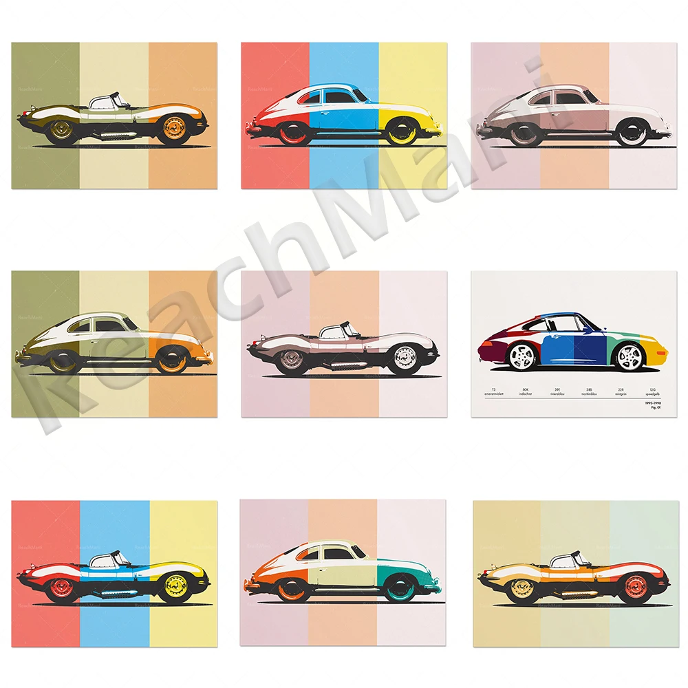 911 Color Color Code Printing, British Classic Cars, Andy Warhol Classic Cars, Canvas Art Wall Poster Decor Father's Day Birthda
911 Color Color Code Printing, British Classic Cars, Andy Warhol Classic Cars, Canvas Art Wall Poster Decor Father's Day Birthda