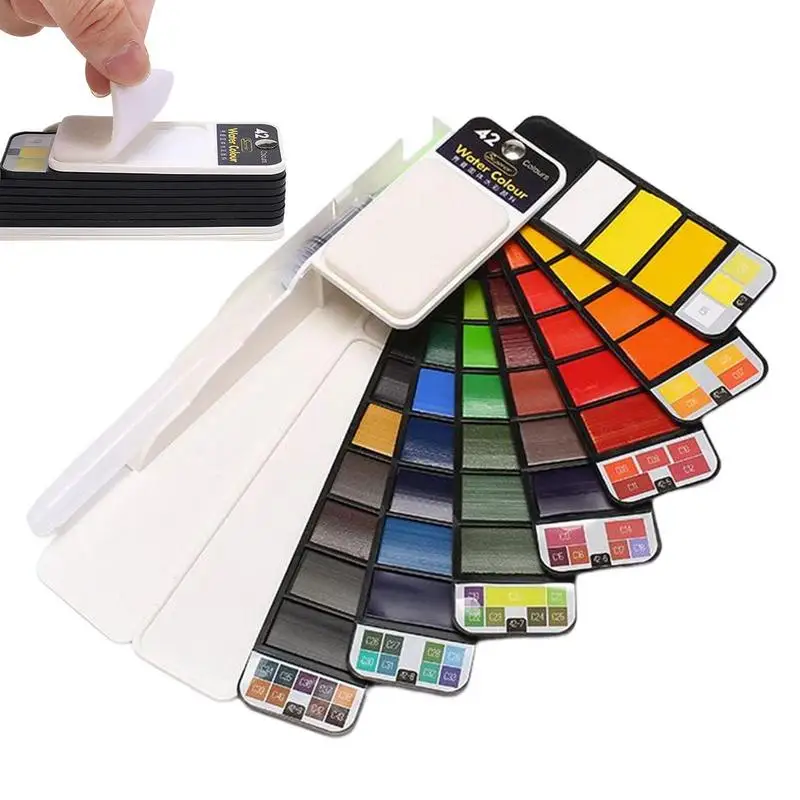 Travel Watercolor Set Watercolor Paint Set Foldable Watercolor Paint Set Vivid Colors In Portable Box For Artists Amateur
Travel Watercolor Set Watercolor Paint Set Foldable Watercolor Paint Set Vivid Colors In Portable Box For Artists Amateur