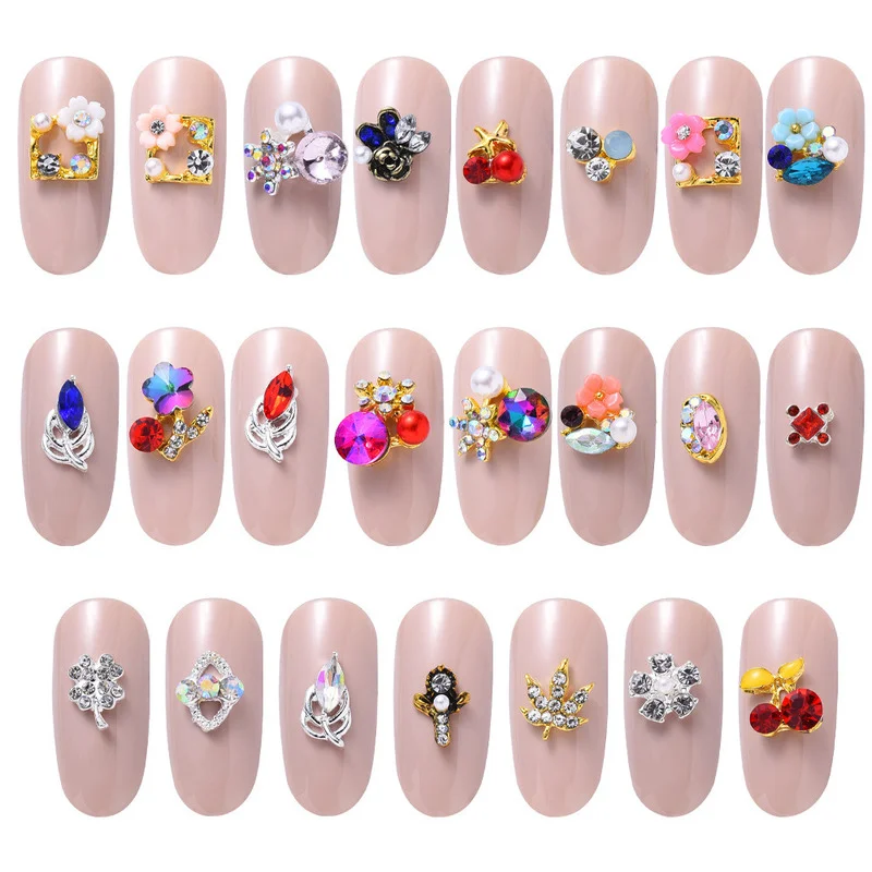 5pcs/bag Nail Art Jewels Nails Diamond Jewelry DIY Nail Art Decor Maple Leaf Cherry Manicure Jewelry Diamond Gem Nail Art Charms
5pcs/bag Nail Art Jewels Nails Diamond Jewelry DIY Nail Art Decor Maple Leaf Cherry Manicure Jewelry Diamond Gem Nail Art Charms