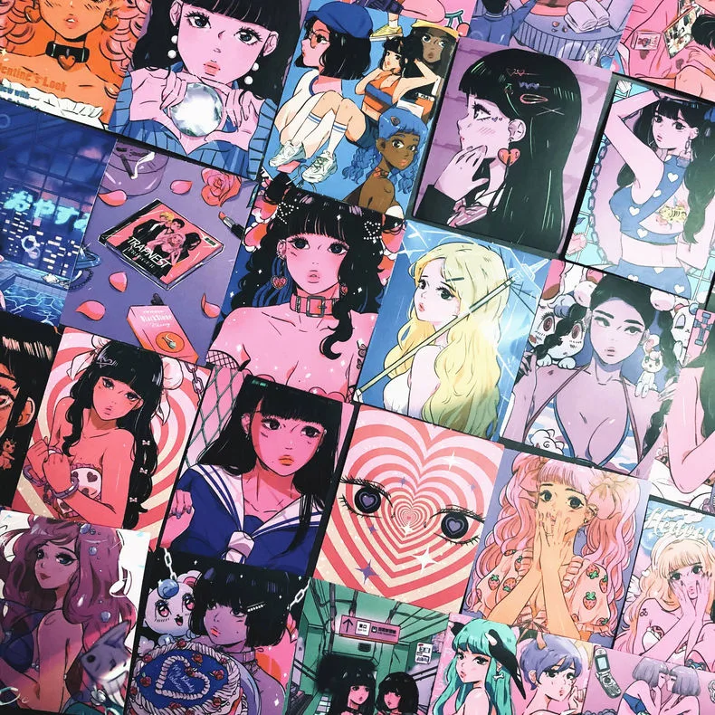 30 Korean Sweetheart Girl Art Students Graffiti Stickers Luggage Phone Case Computer Waterproof Car Supplies Graffiti Stickers
30 Korean Sweetheart Girl Art Students Graffiti Stickers Luggage Phone Case Computer Waterproof Car Supplies Graffiti Stickers
