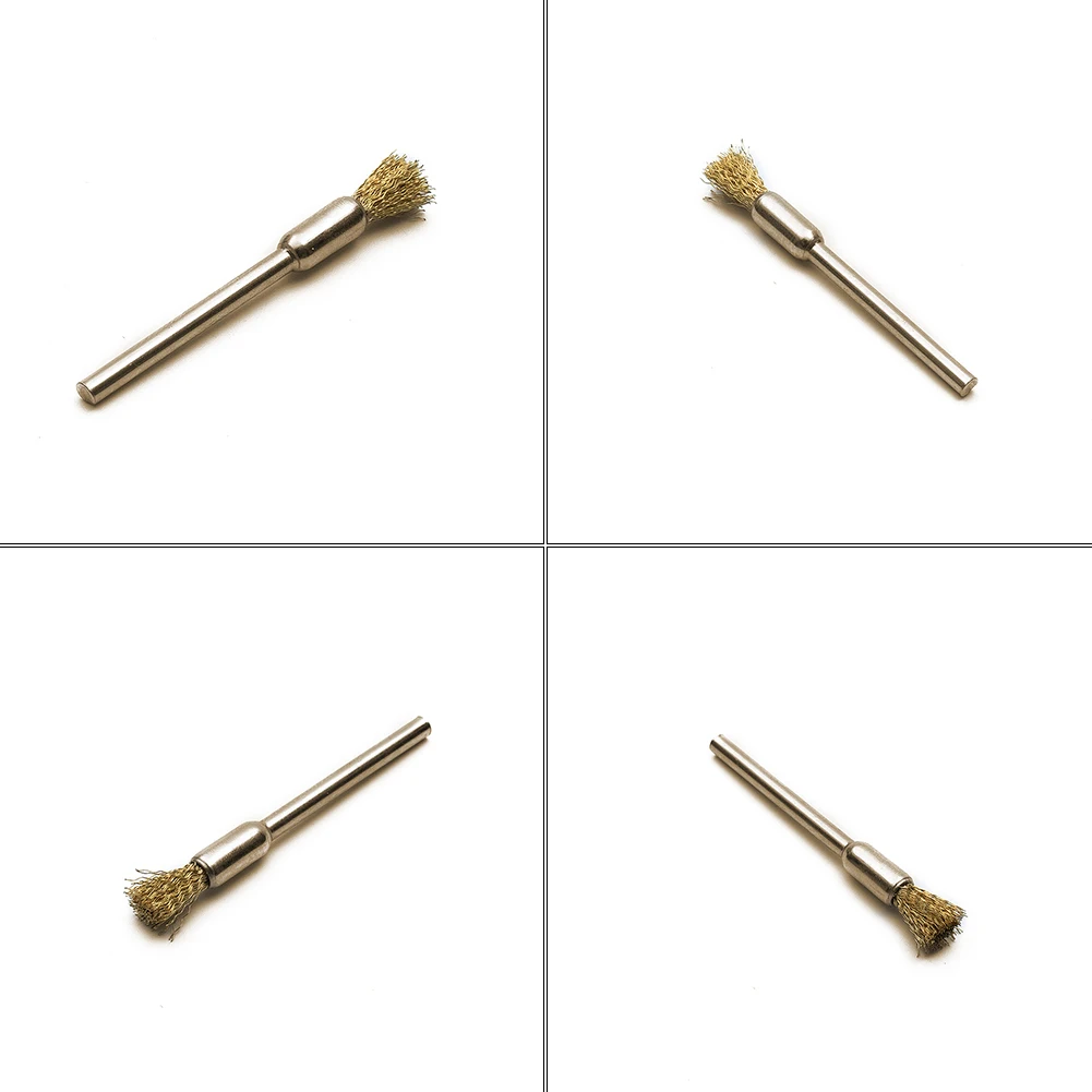 15Pcs 5mm Brass Rotary Wire Wheel Pencil Polising Brushes Steel Wire Wheel Brushes For Power Drill Tool Polishing Cleaning Tools
15Pcs 5mm Brass Rotary Wire Wheel Pencil Polising Brushes Steel Wire Wheel Brushes For Power Drill Tool Polishing Cleaning Tools