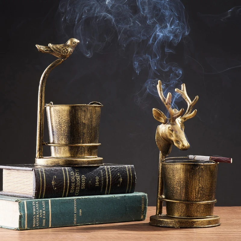 Creative Cigar Ashtray for Office Home Cigarette Ashtray Gift Bar Smoking Smoke Accessories Desk Ash Tray Bong for Smoking Decor
Creative Cigar Ashtray for Office Home Cigarette Ashtray Gift Bar Smoking Smoke Accessories Desk Ash Tray Bong for Smoking Decor