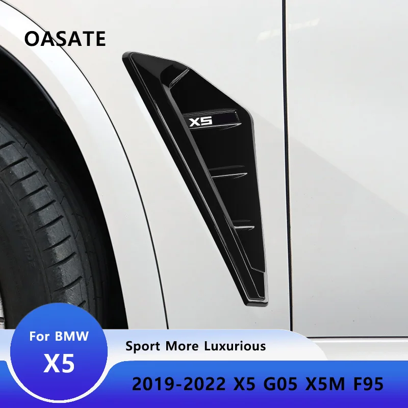 For BMW X5 G05 Shark Side Grille Fender Side Air Vent Trim Cover ABS Thunder Gill Fender Modified M SERIES 2019 2020 2021 2022
For BMW X5 G05 Shark Side Grille Fender Side Air Vent Trim Cover ABS Thunder Gill Fender Modified M SERIES 2019 2020 2021 2022