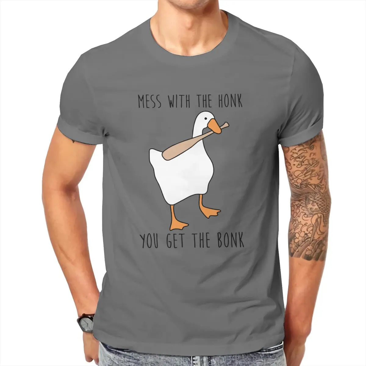 Men's T-Shirts Untitled Goose Game Novelty 100% Cotton Tee Shirt Short Sleeve Computer Video Memes T Shirt O Neck Tops Original
Men's T-Shirts Untitled Goose Game Novelty 100% Cotton Tee Shirt Short Sleeve Computer Video Memes T Shirt O Neck Tops Original
