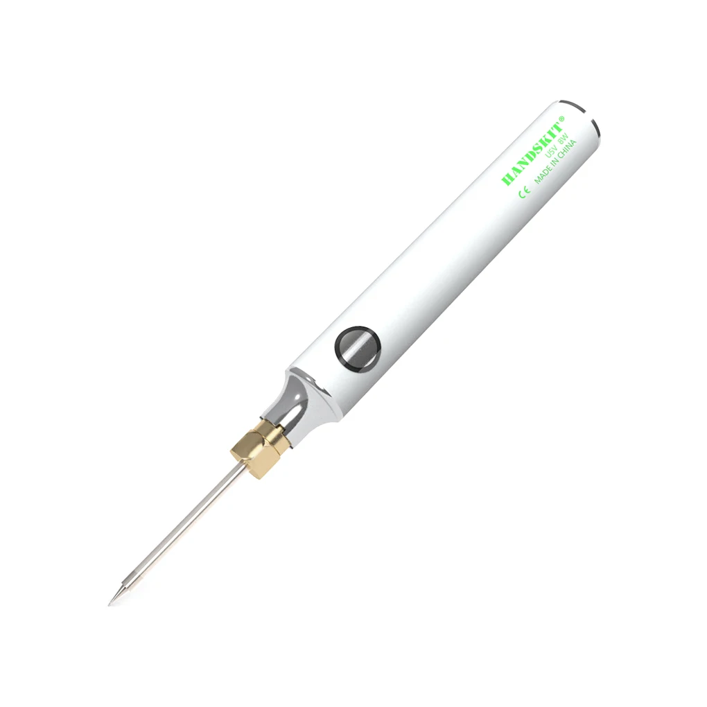 Mini USB Soldering Iron 5V 8-10W 330-450℃ Welding Heater Heating Solder Portable Stainless Steel Repairing Tools with 3 Tips
Mini USB Soldering Iron 5V 8-10W 330-450℃ Welding Heater Heating Solder Portable Stainless Steel Repairing Tools with 3 Tips