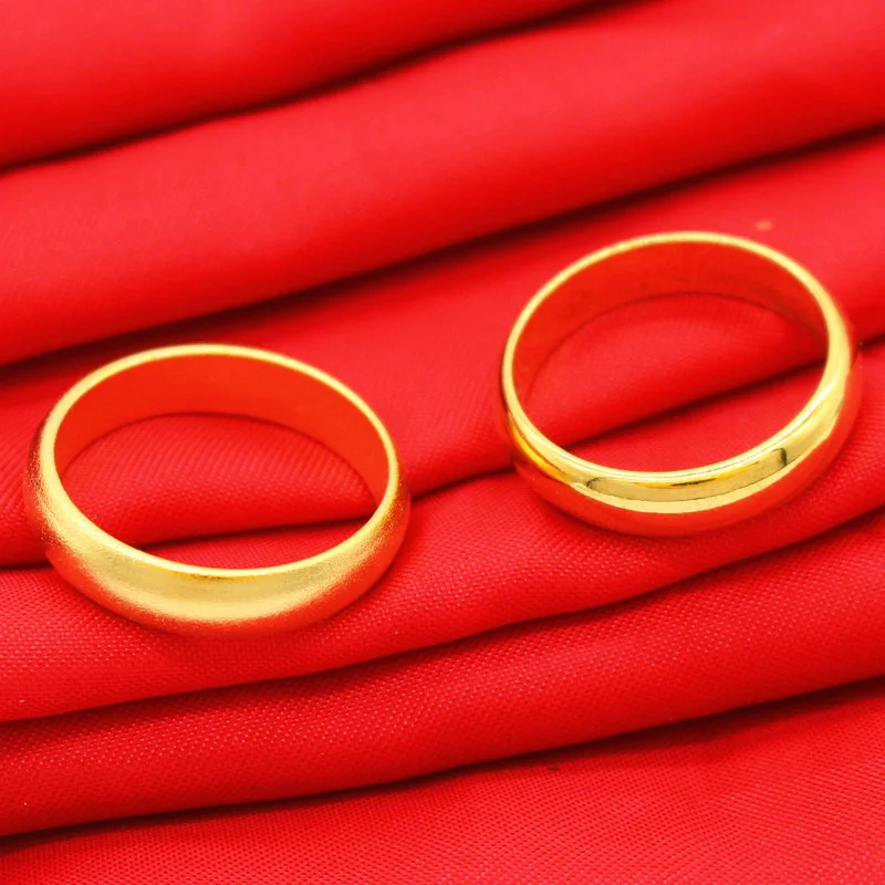 Imitation gold smooth mat ring men and women gold personality simple fashion padding tail ring jewelry
Imitation gold smooth mat ring men and women gold personality simple fashion padding tail ring jewelry