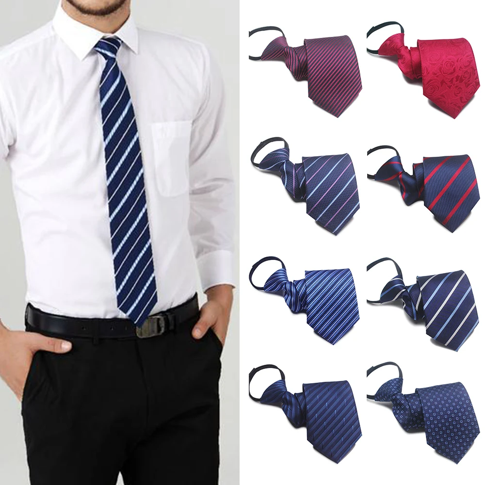 Necktie Accessories Fashion Lazy Zipper Men's Tie Classic Solid Flower Floral 8cm Jacquard Daily Wear Cravat Wedding Party Gift
Necktie Accessories Fashion Lazy Zipper Men's Tie Classic Solid Flower Floral 8cm Jacquard Daily Wear Cravat Wedding Party Gift