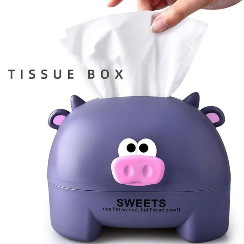 Cartoon Animal Tissue Box with Lid Cute Roll Paper Box Desktop Table Napkin Holder Home Living Room Decoration Tissue Case
Cartoon Animal Tissue Box with Lid Cute Roll Paper Box Desktop Table Napkin Holder Home Living Room Decoration Tissue Case