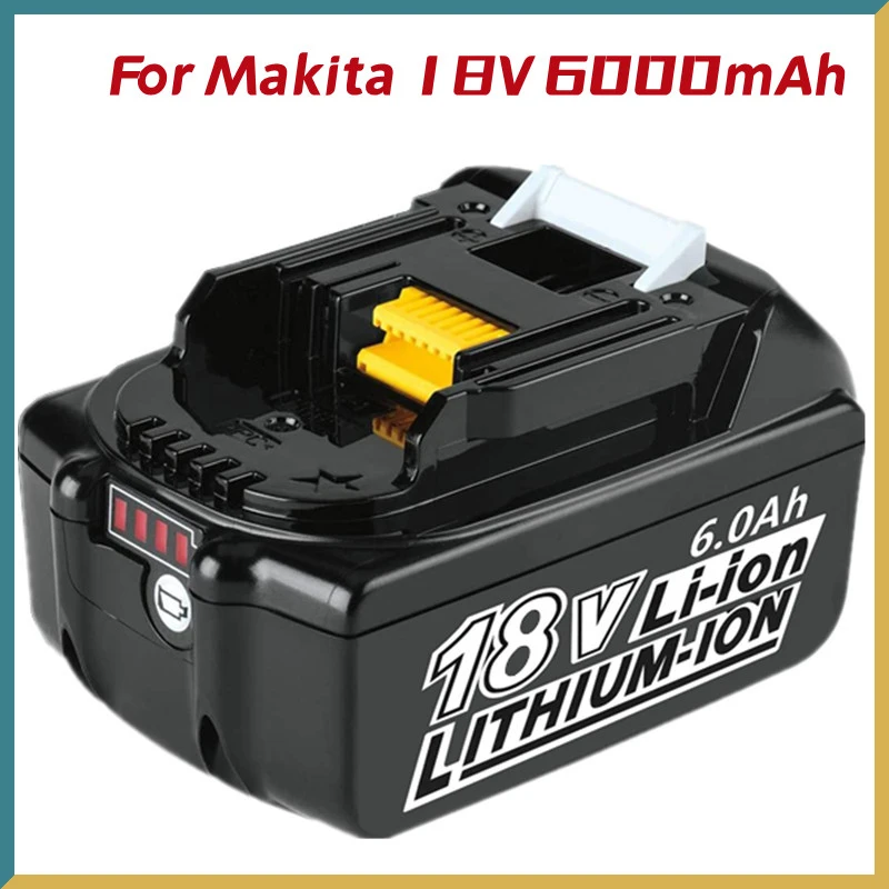 6000mAh BL1850 Replacement Battery for 18V Makita Battery, Lithium-ion Battery for Makita 18v battery BL1840 Bl1830 Bl1860
6000mAh BL1850 Replacement Battery for 18V Makita Battery, Lithium-ion Battery for Makita 18v battery BL1840 Bl1830 Bl1860