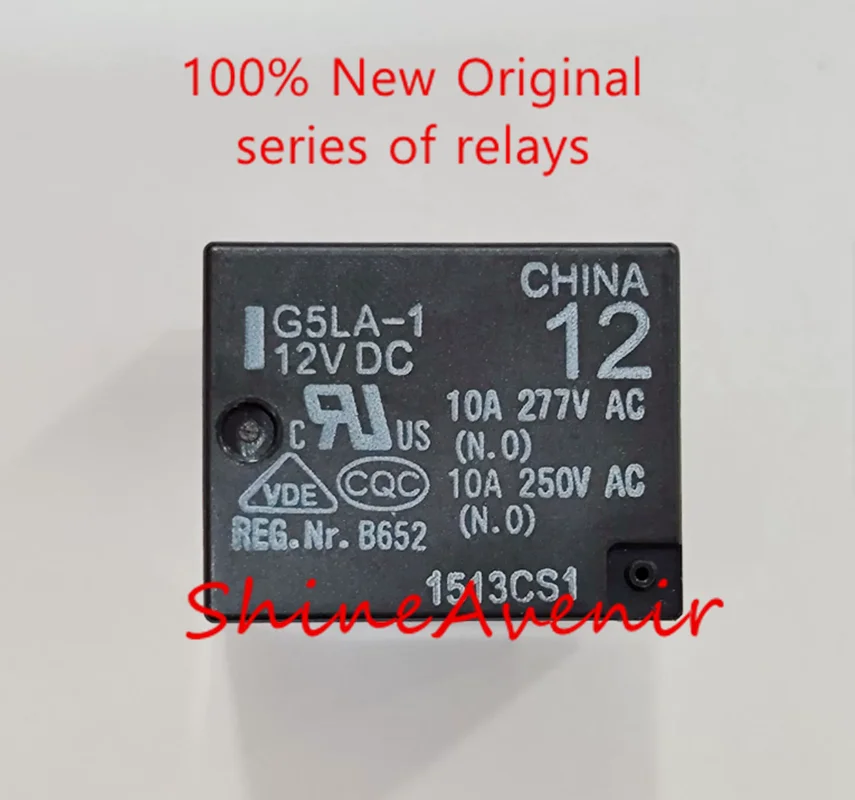 

15pcs G5LA-1-5V G5LA-1-12V G5LA-1-48V G5LA-1-CF-24V G5LA-1-E-CF-12V G5L-1114P-PS-12V 100% original relay