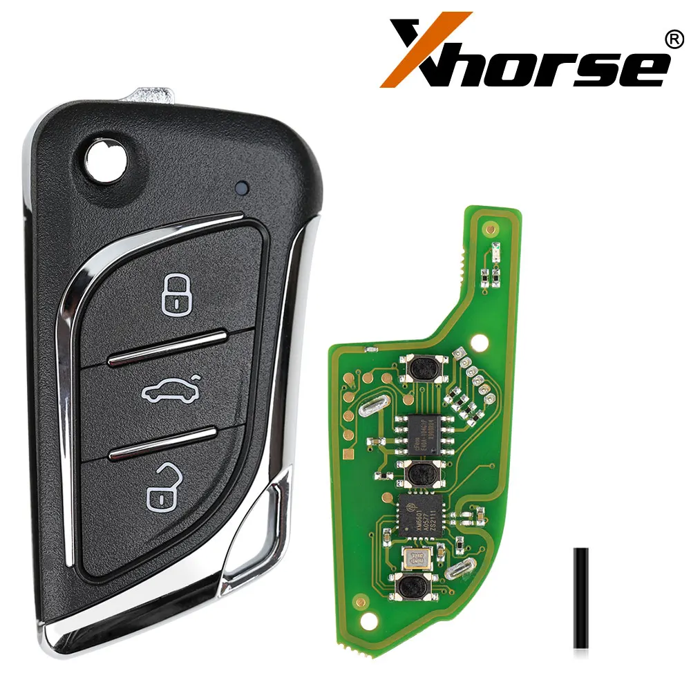 Xhorse XK Wire Remote Key XKB501EN XKLKS0EN XKKF21EN XKHY05EN XKDS00EN XKKF02EN XKFO01EN XKTO01EN для VVDI2
Xhorse XK Wire Remote Key XKB501EN XKLKS0EN XKKF21EN XKHY05EN XKDS00EN XKKF02EN XKFO01EN XKTO01EN для VVDI2